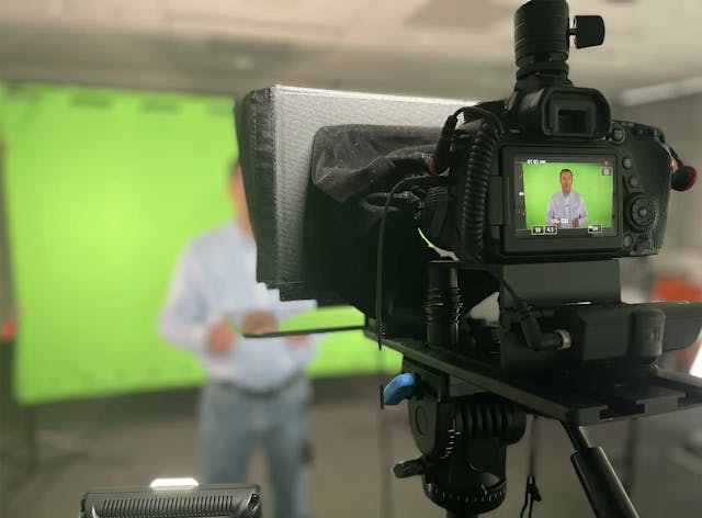 BTS of green screen shoot in New Jersey, USA for Sanofi